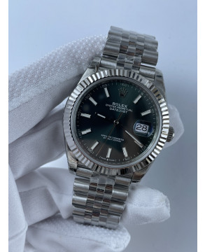 (준비완료/특급배송)NO.2199/VS공장 롤렉스 데이저스트 민트그린 플루티드 쥬빌레