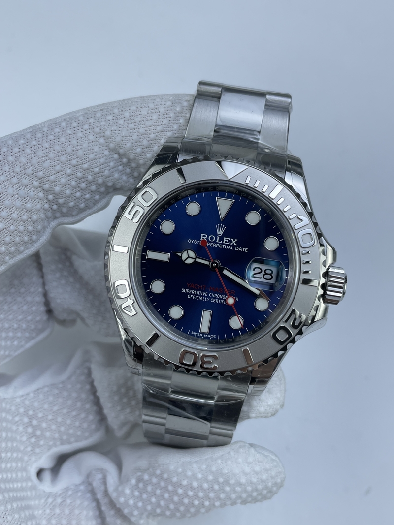 (준비완료/특급배송 할인판매)NO.2891/VS공장 요트마스터 블루 3135풀카피 클론무브