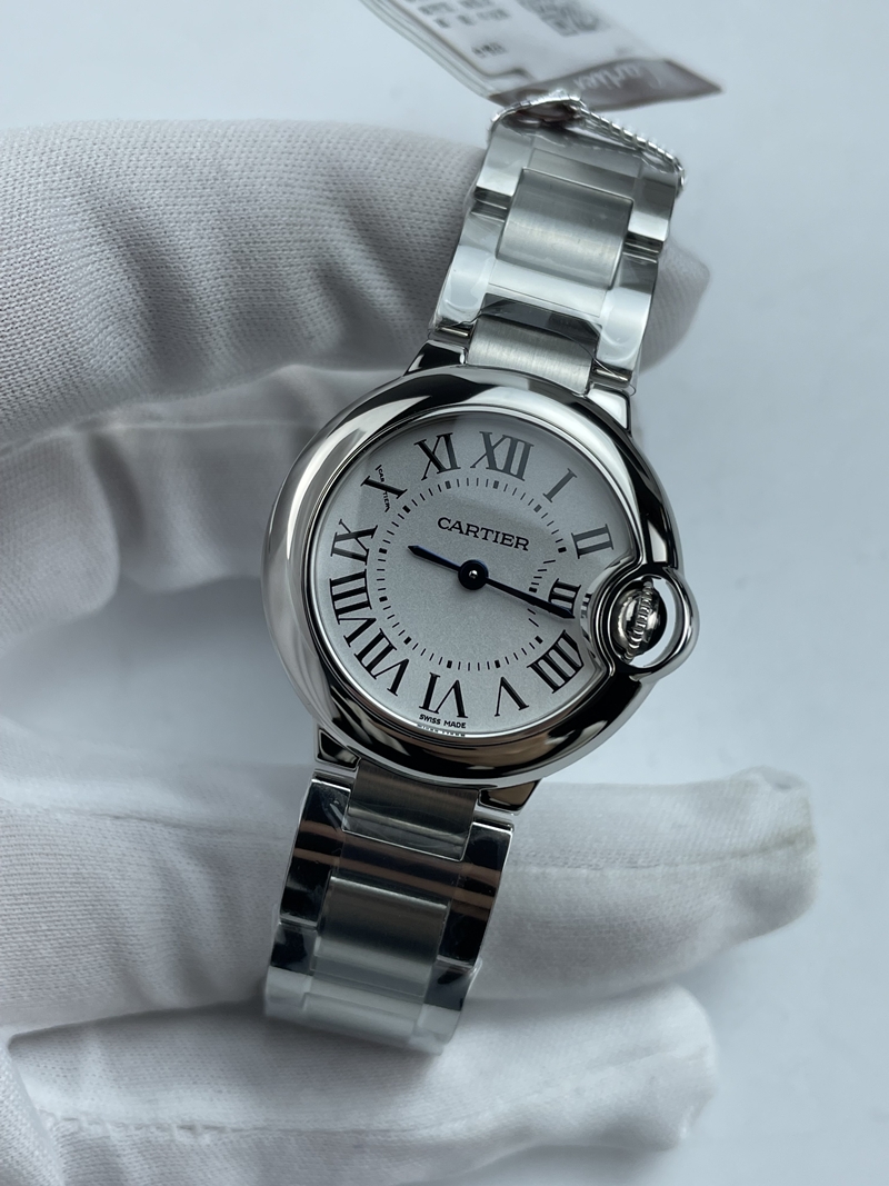 (준비완료/특급배송)NO.3600/3K공장 까르띠에 발롱블루 스몰 28MM 여성용